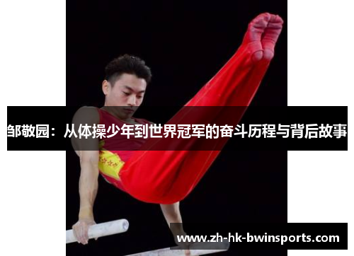 邹敬园：从体操少年到世界冠军的奋斗历程与背后故事