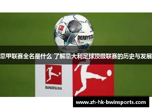 意甲联赛全名是什么 了解意大利足球顶级联赛的历史与发展